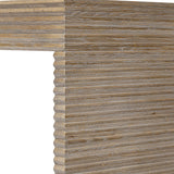 D.I Designs Wickham Console Table – Ribbed Oak