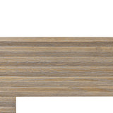 D.I Designs Wickham Console Table – Ribbed Oak