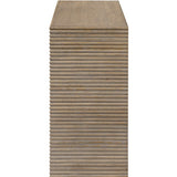 D.I Designs Wickham Console Table – Ribbed Oak