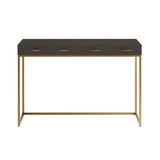 D.I Designs Hampton Console Table – Brown Shagreen