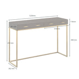 D.I Designs Hampton Console Table – Brown Shagreen
