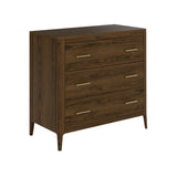 D.I Designs Abberley 3 Drawer Chest of Drawers – Brown Oak