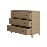 D.I Designs Witley 3 Drawer Chest – Grey Oak