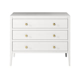 D.I Designs Radford 3 Drawer Chest of Drawers – White Oak