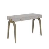 D.I Designs Laverstoke Desk – White Concrete Effect