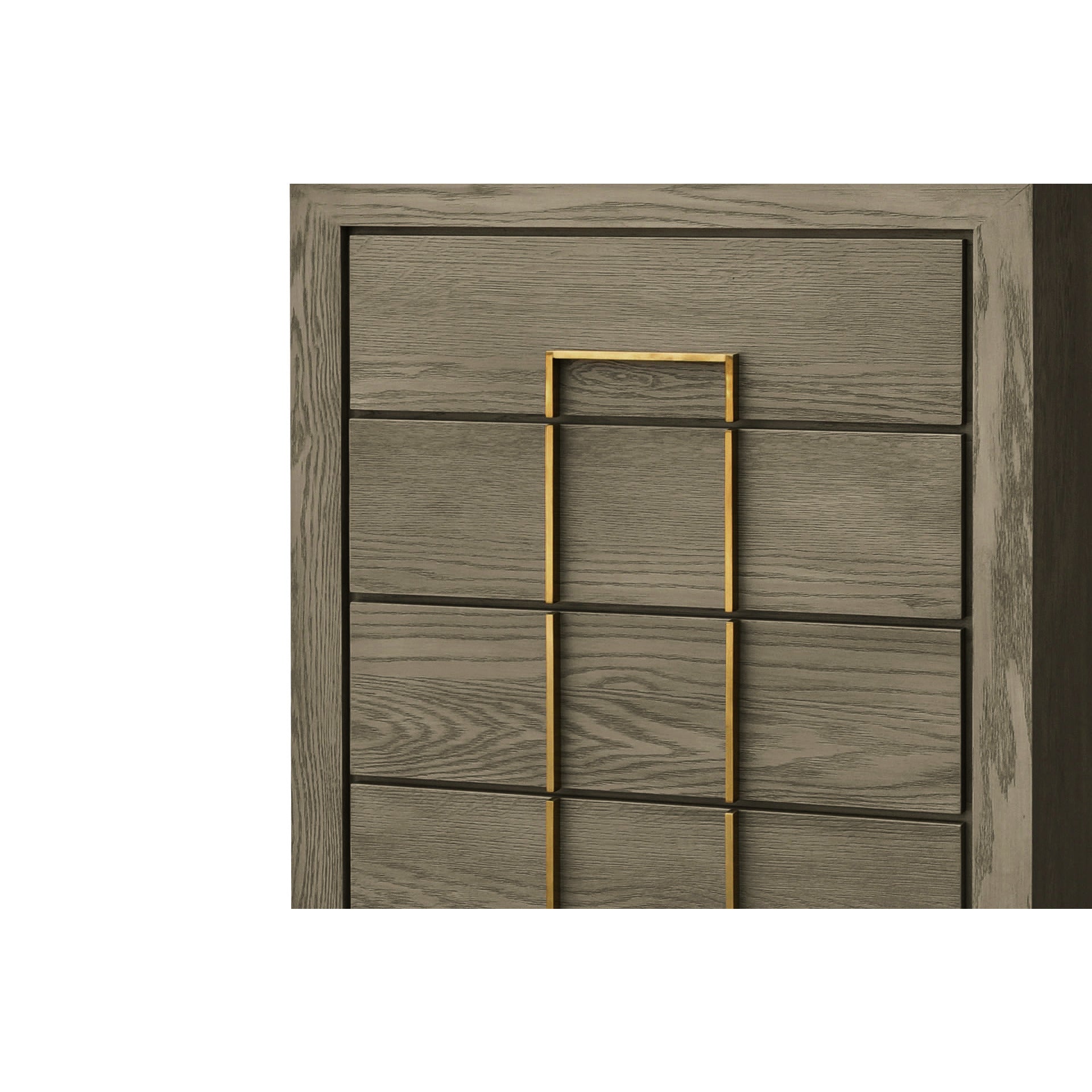 Berkeley Designs Lucca 5 Drawer Tall Chest of Drawers – Grey Oak