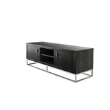 D.I Designs Hampton TV Unit – Black Shagreen