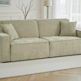 Houston 3 Seater Electric Sofabed – Soft Green