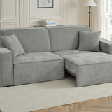 Houston 3 Seater Electric Sofabed – Grey