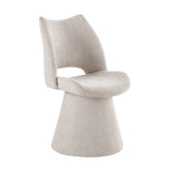 Maryland 360 Swivel Dining Chair – Beige – Set of 2