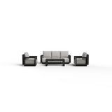 Ikos 5-Seater Outdoor Lounge Set – Onyx