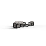 Ikos 5-Seater Outdoor Lounge Set – Onyx