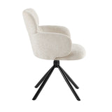 Tuscany 360 Swivel Dining Chair – Beige – Set of 2
