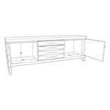 Berkeley Designs Cassis Media Unit