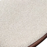 Fern Dining Chair – Walnut & Oatmeal Boucle - Set of 2