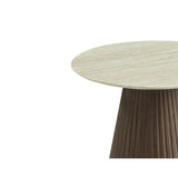 Berkeley Designs Milan Side Table – Walnut & Marble