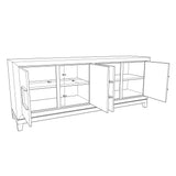 Berkeley Designs Lucca Sideboard – Grey Oak