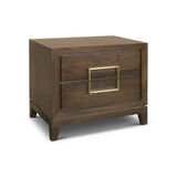 Berkeley Designs Lucca Bedside Table – Walnut