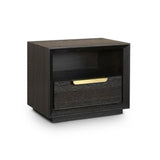 Berkeley Designs Aspen Bedside Table – Coffee Oak