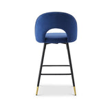 Berkeley Designs Hoxton Bar Stool – Blue Velvet