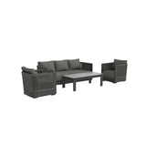 Ares 5-Seater Outdoor Lounge Set – Onyx