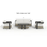 Selene 5-Seater Outdoor Lounge Set – Wicker
