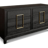 Berkeley Designs Lucca 6 Drawer Chest – Dark Brown Oak