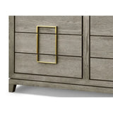 Berkeley Designs Lucca 6 Drawer Chest of Drawers – Grey Oak