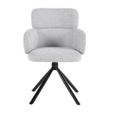 Tuscany 360 Swivel Dining Chair – Grey – Set of 2