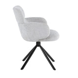 Tuscany 360 Swivel Dining Chair – Grey – Set of 2