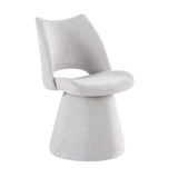 Maryland 360 Swivel Dining Chair – Grey – Set of 2
