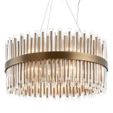 Colmar Chandelier – 80cm – Brass