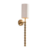Brenta Wall Lamp – Antique Brass & Opal