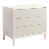 Amur 3 Drawer Chest – White