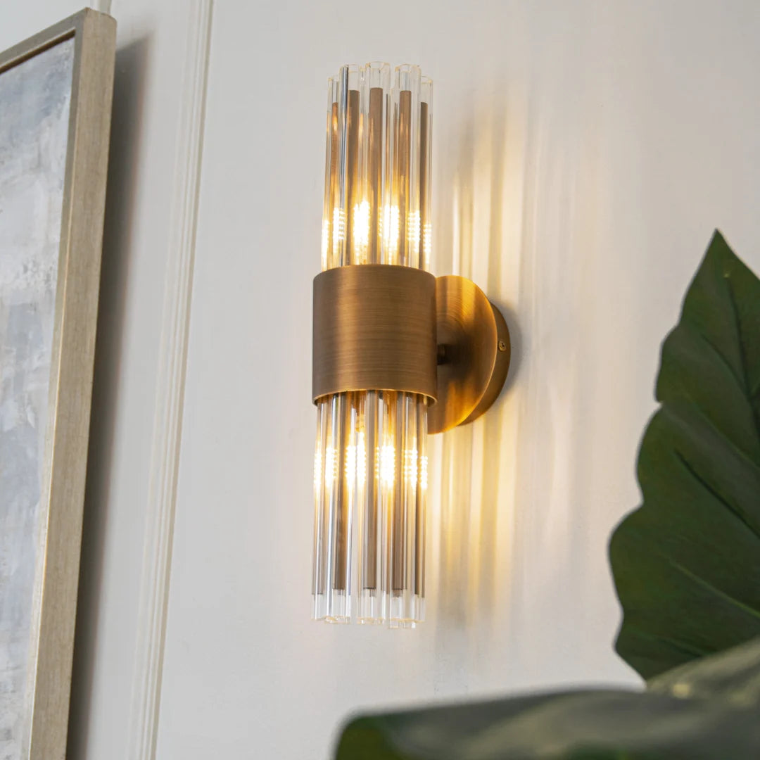 Colmar Wall Lamp – Antique Brass
