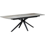 Madison 180–240cm Extending Dining Table – Whisper Jade Ceramic