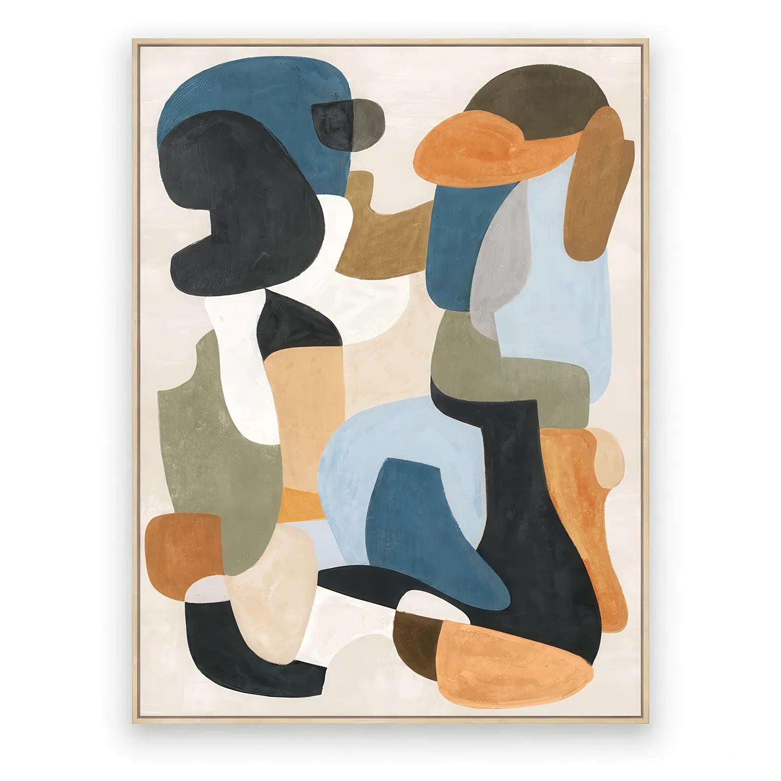 Berkeley Designs Abstract Design 113 – Natural Bamboo Frame