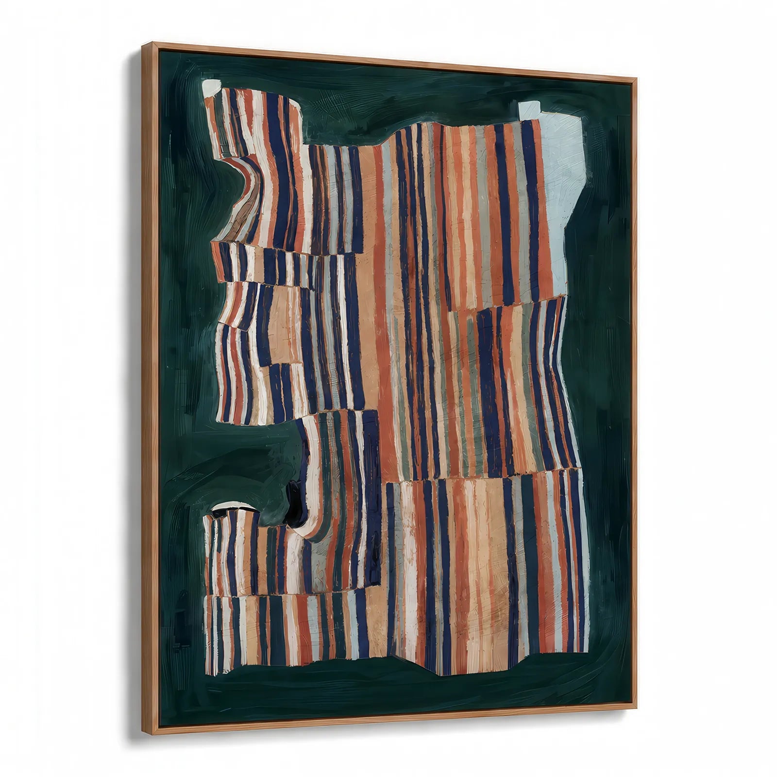 Berkeley Designs Abstract Design 107 – Antique Gold Frame