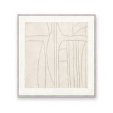 Berkeley Designs Abstract Design 103 – Light Natural Wood Frame