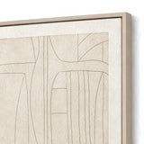 Berkeley Designs Abstract Design 103 – Light Natural Wood Frame