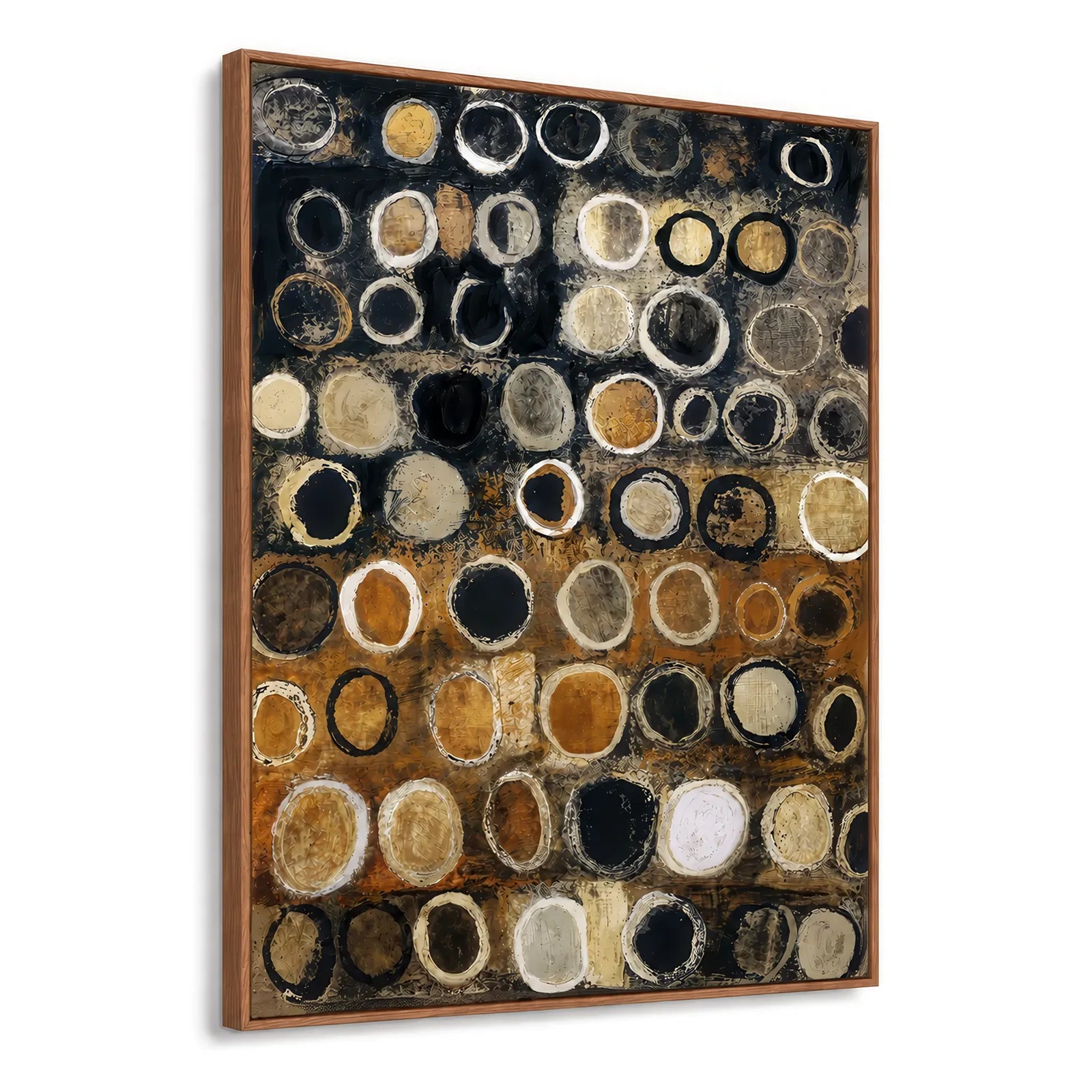 Berkeley Designs Abstract Design 102 – Antique Gold Frame