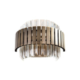 Jules Wall Lamp – Dark Antique Brass & Glass