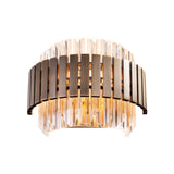 Jules Wall Lamp – Dark Antique Brass & Glass