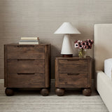 Shibui Bedside Table – Light Brown Mango Wood
