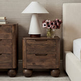 Shibui Bedside Table – Light Brown Mango Wood
