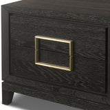Berkeley Designs Lucca Bedside Table – Brown