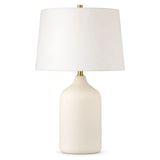 Berkeley Designs Turin Table Lamp – Ivory Ceramic & Brushed Brass