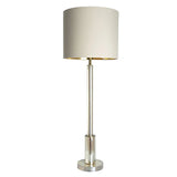 Jae Table Lamp – Cognac Crystal & Antique Brass