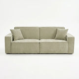 Houston 3 Seater Electric Sofabed – Soft Green