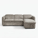 Capri Universal Corner Sofabed – Grey